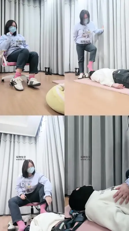 是拽拽唉-粉色窒息踩踏