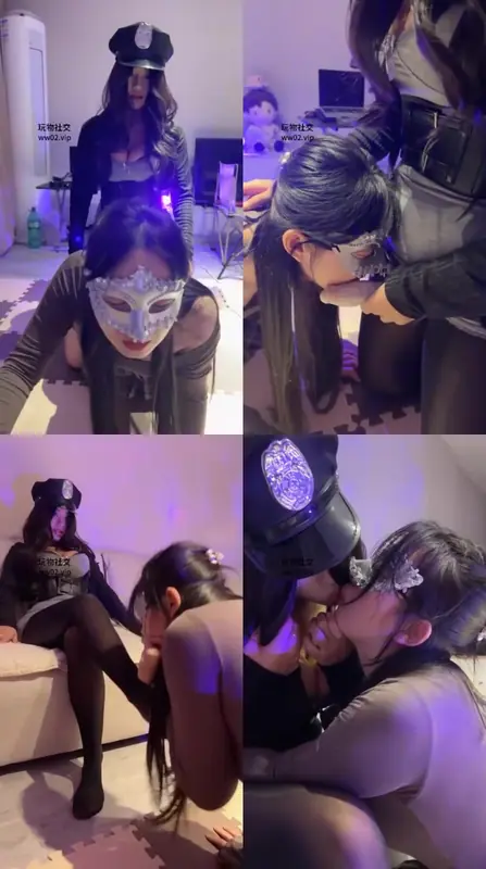 橙宝-双母狗后入奴下奴特辑双S奴下奴掐脖黑丝恋足舔