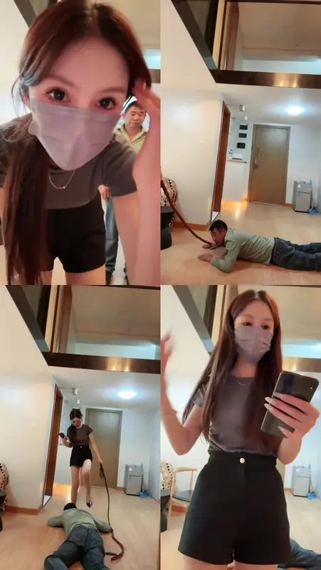 泡芙S-短靴+高跟踩踏重度鞭打