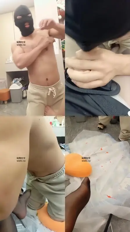 纯情恶魔-呆狗舔脚黑丝玉足恋足舔