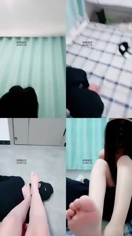 樊儿S-深夜放毒黑丝美腿踩虐地毯奴