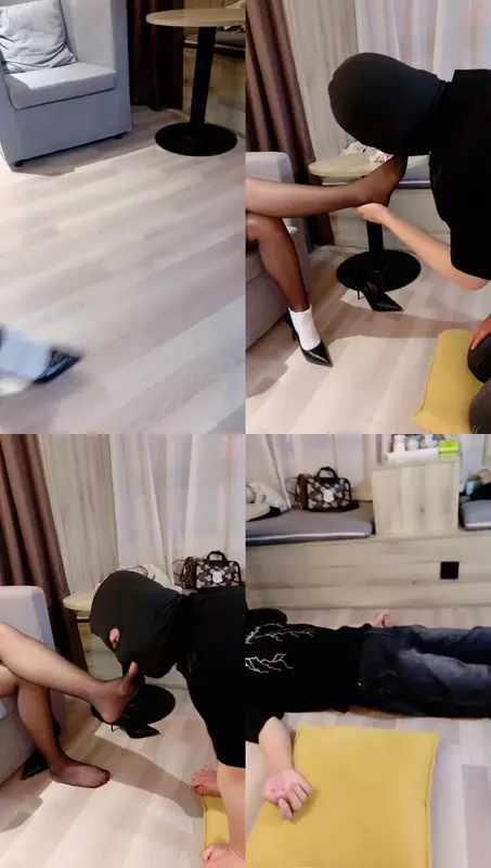 赵奶奶-情侣S_丝袜套白袜诱惑虐杀