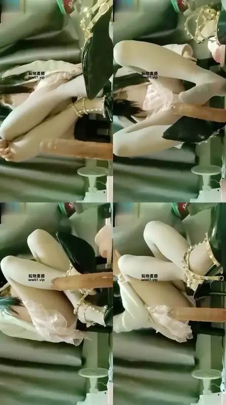 白渝S-第一视角-灰丝高跟鞋