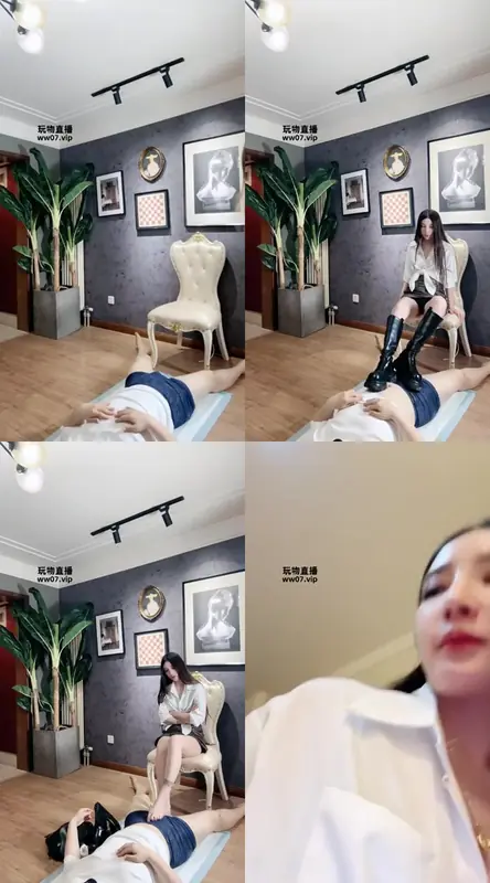 领主老大-平底靴踩鸡鸡