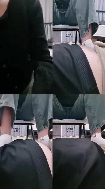 上海汤圆-白袜脚踩脚垫奴