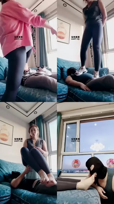 李老师-酸脚踩狗头