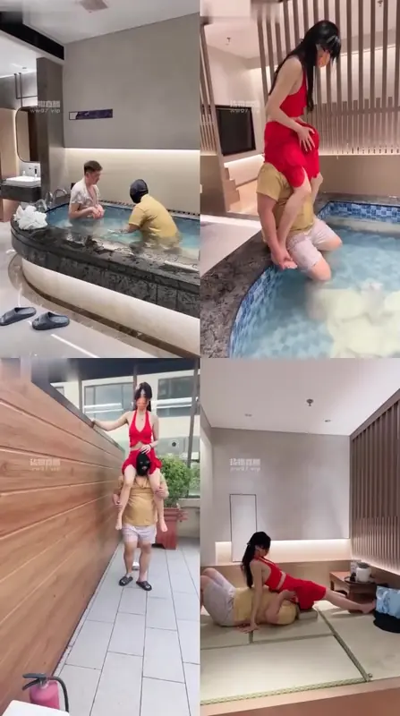 卡莎女帝-温泉调教两条狗奴