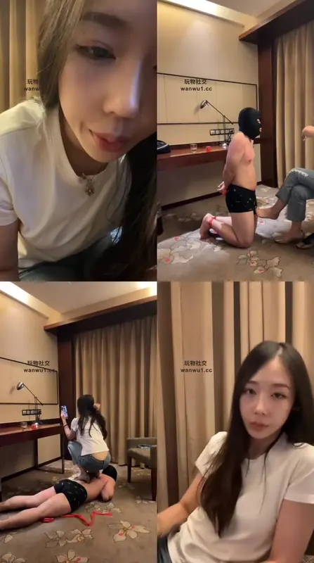 缈缈渺渺-型奴专场55分钟_捆绑高跟踩耳光鞭打闻臭鞋窝_刑奴专场，耳光SP踩踏