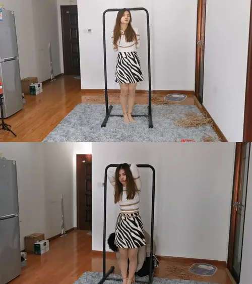 奥特曼-新妹子婉瑜紧缚放置+挠痒痒