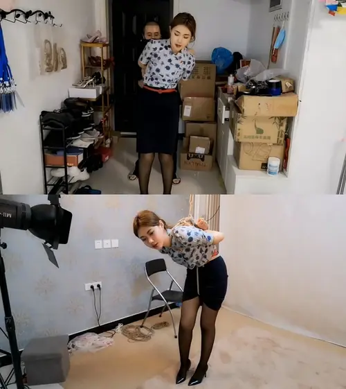 随心原创-空姐黑丝五花