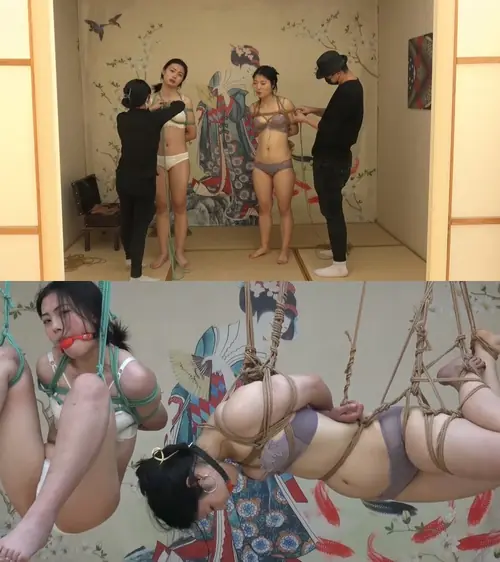 胜景影视-双M 内衣吊绑