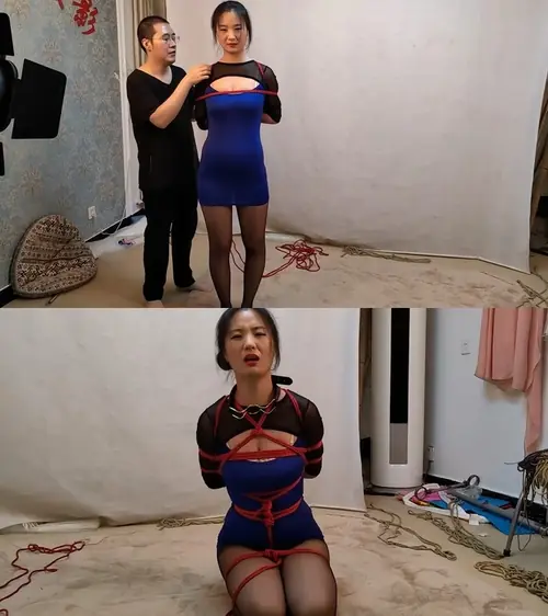 随心原创-丰满的熟妇齐玉职业装悬吊转圈 忍耐力好