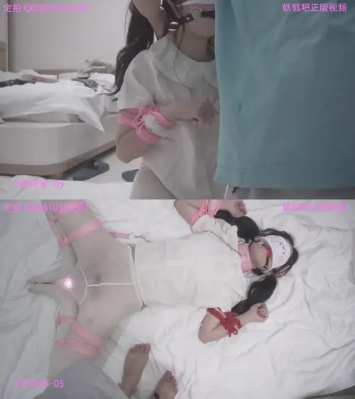 小萌同学-这次是双马尾萝莉的k9猫奴口球口水收集+玩具塞入强制GC+防毒面具负压瓶闷绝非常精彩！