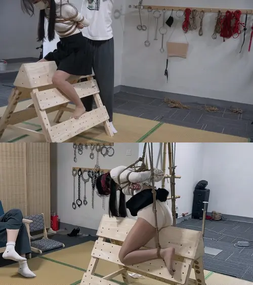 涵涵-木马吊缚责罚