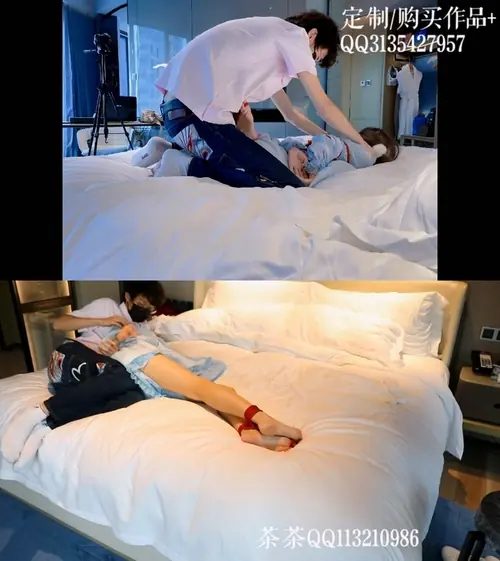 咕咕精-lo娘茶茶の绝望足底TK体验2！有什么比双马尾萝莉的嫩足在胯下扭动挣扎更诱人呢？