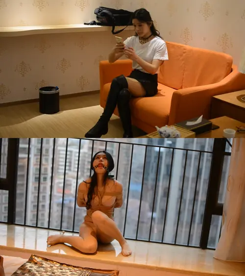 阿木原创-乖乖女体验绳艺