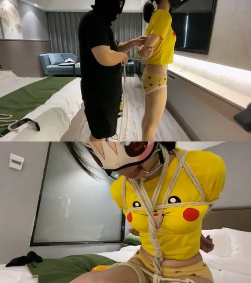 杰仔-订拍新人小乙自己玩舌流口水+异梦鸭子坐