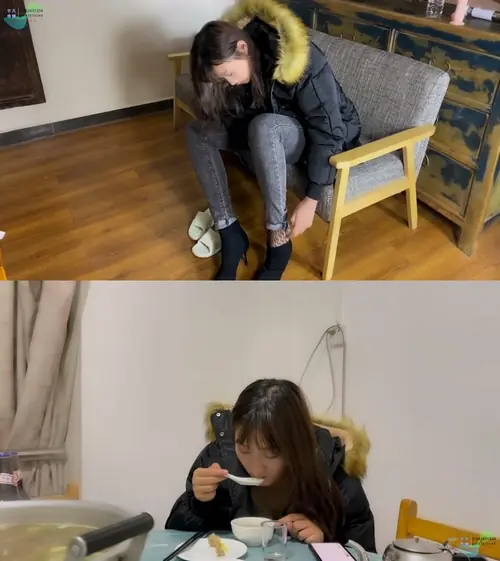 千凡传媒-绳衣kb外出吃饭，路上解开衣服