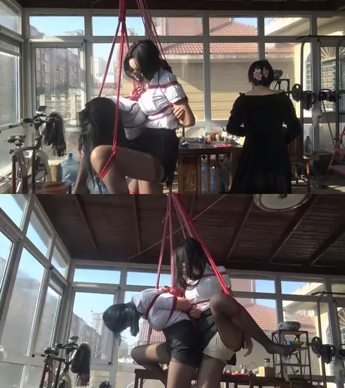 胜景影视-女绳师捆吊新M（二）