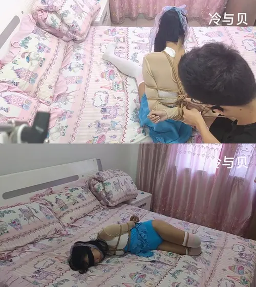 冷少与贝娘-艺术体操服冷酱.严厉驷马捆绑TK+SP
