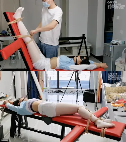 心悦艺束-啦啦队长的倒置震动骚扰与TK