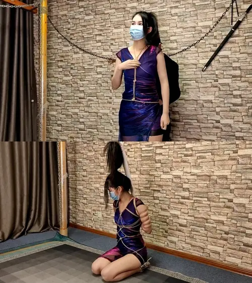 一绳所爱-珍珍极限麻绳五花大绑紧缚