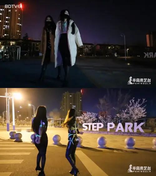 半岛束艺-夜色中的荧光