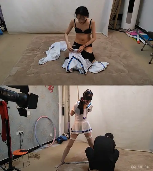 随心原创-雅熙人妻学生服 金属杆子的驷马