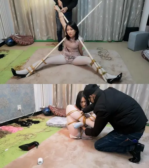 束缘阁-嘉文 双木杠难受的固定 龟甲桃缚挠痒