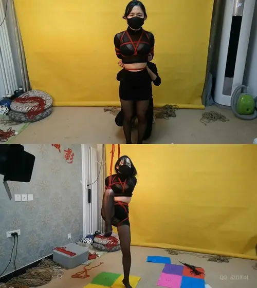 束缘阁-新妹子 凌宇 爆乳 哭泣的指压版酷刑 磨破黑丝