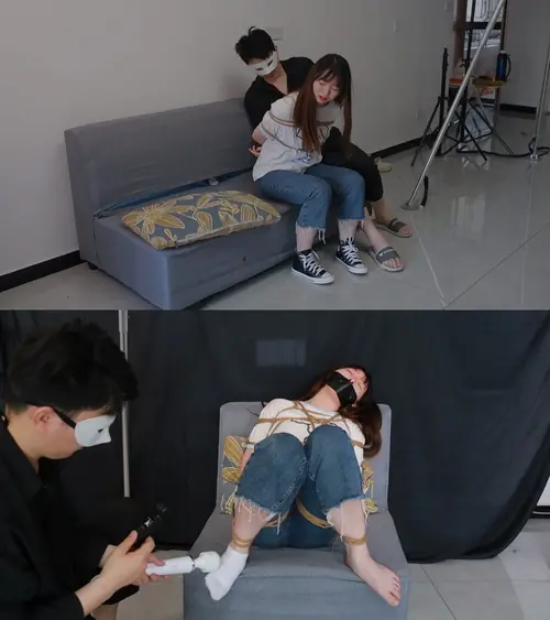 心悦艺束-订拍筱筱被入室调教，多种绑法，tk调教，物超所值，买到就是赚到