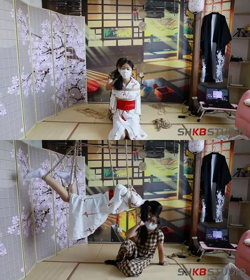 SHKBSTUDIO-檬檬和服捆绑吊缚