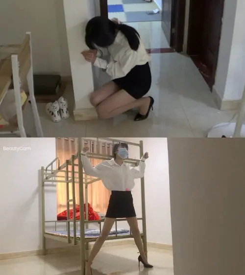 新月原创-红豆制服肉丝女间谍