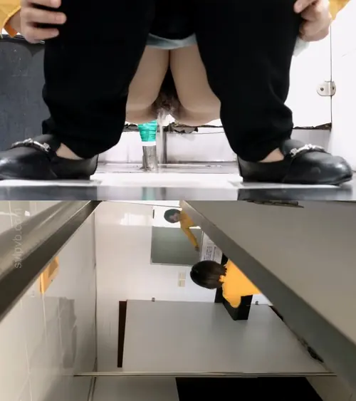 魔手自购-黄色上衣小姐姐超近镜头窥视