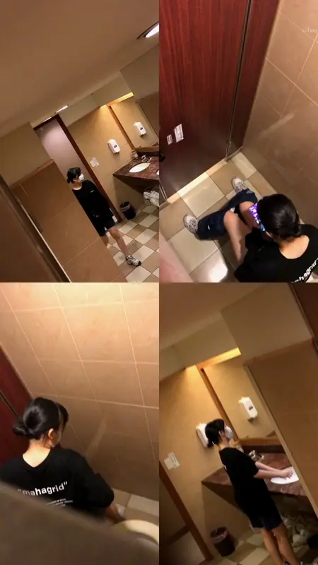 高端酒店系列-1全是清纯美女可惜是马桶无角度拍私密处 (1)