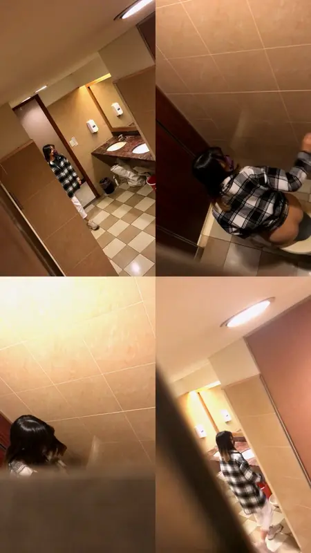 高端酒店系列-1全是清纯美女可惜是马桶无角度拍私密处 (2)