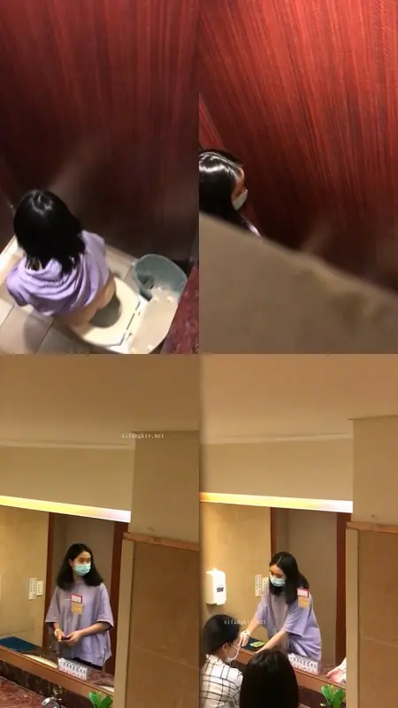 高端酒店系列-1全是清纯美女可惜是马桶无角度拍私密处 (4)